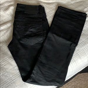 Black True Religion Jeans.